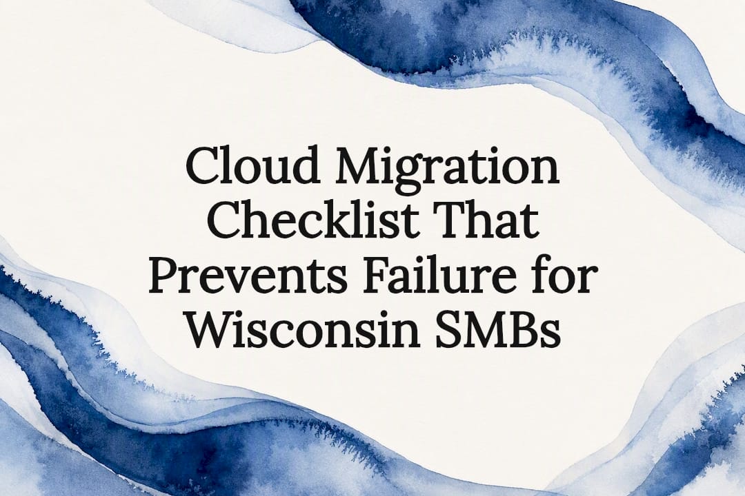 Cloud Migration Checklist That Prevents Failure for Wisconsin SMBs