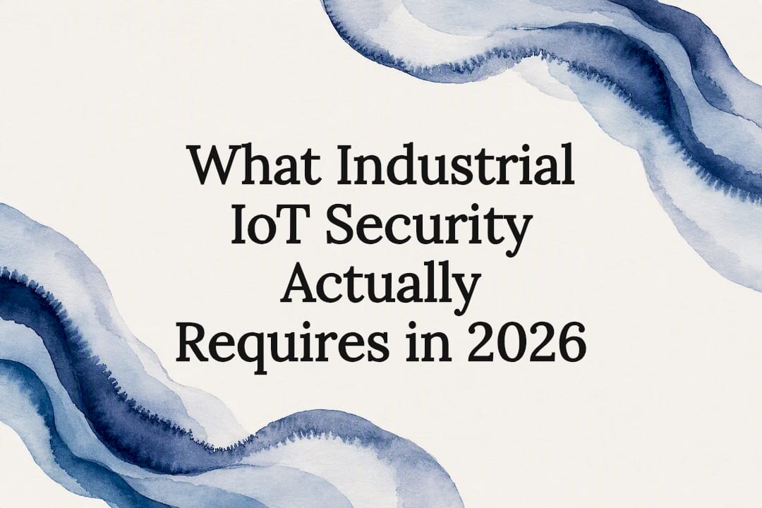 What Industrial IoT Security Actually Requires in 2026