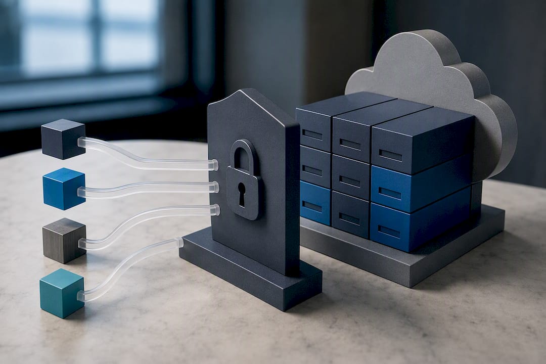 Illustration of immutable cloud log storage