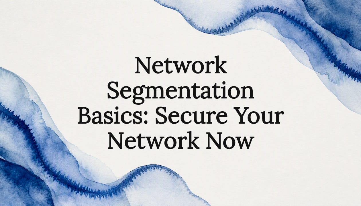 Network Segmentation Basics: Secure Your Network Now