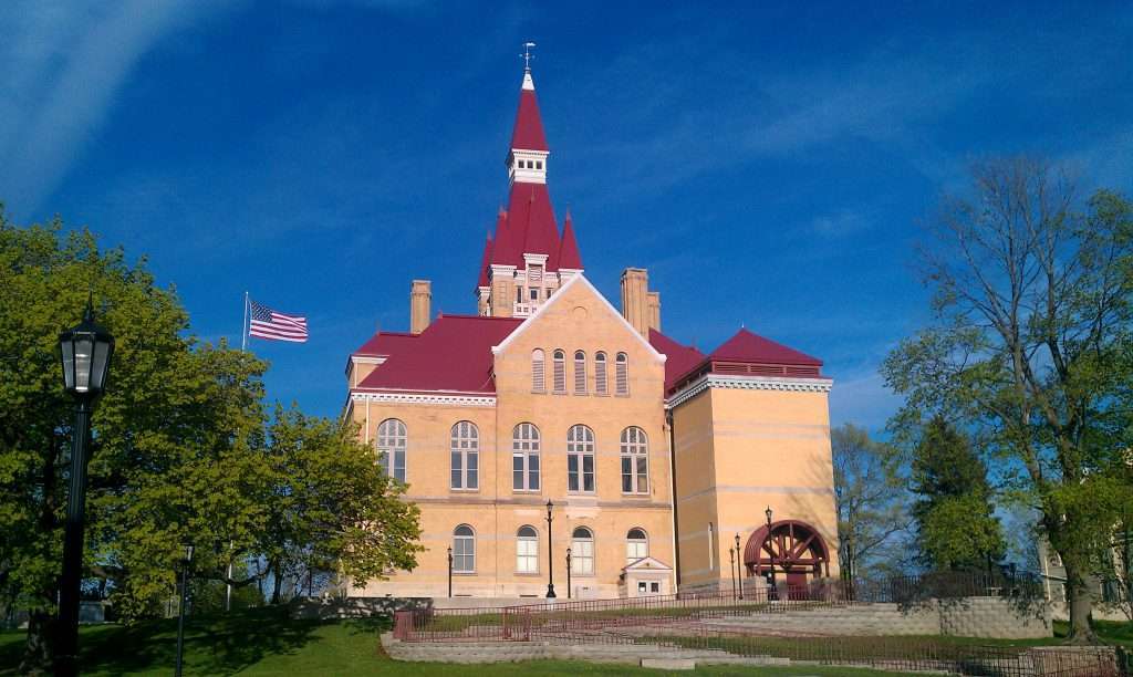 Old Courthouse in West Bend, Wisconsin